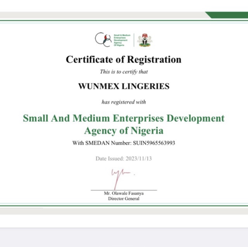 WUNMEX LINGERIES