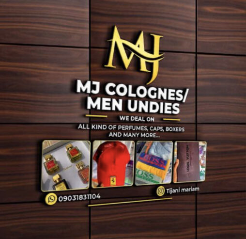 MJ COLOGNES / MEN UNDIES