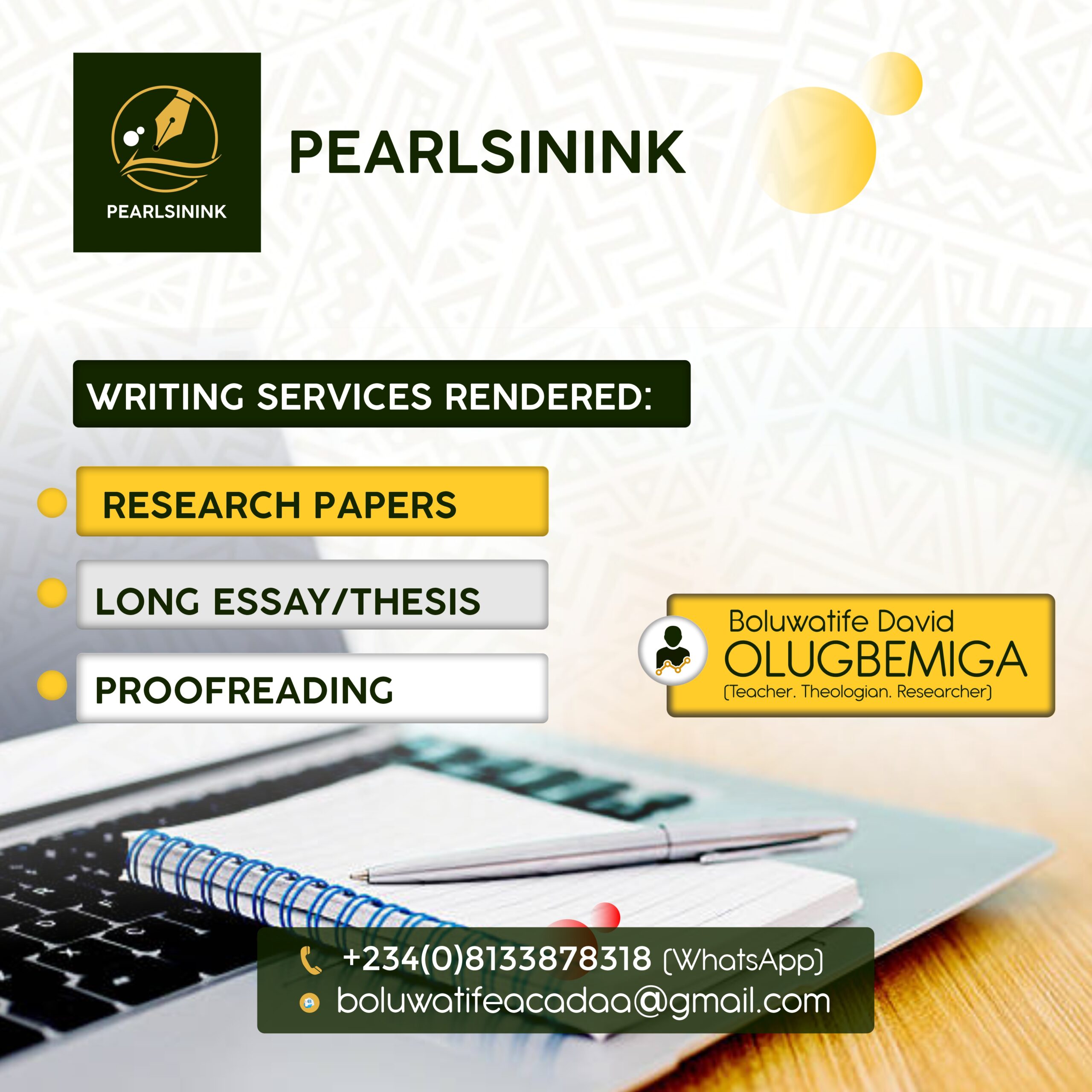 Pearlsinink Research Services