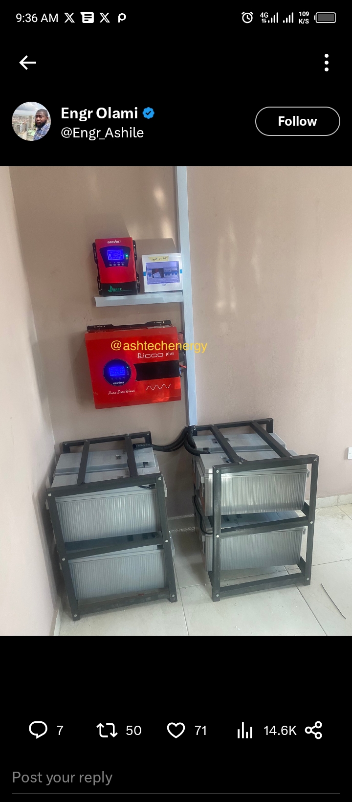 Solar panel installation and repair