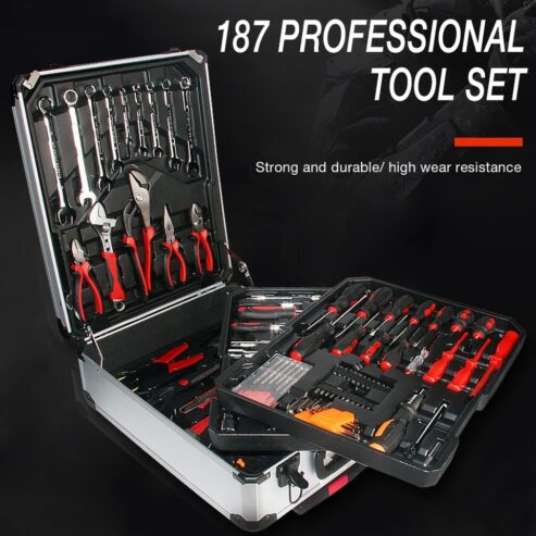 187 pcs Tools box