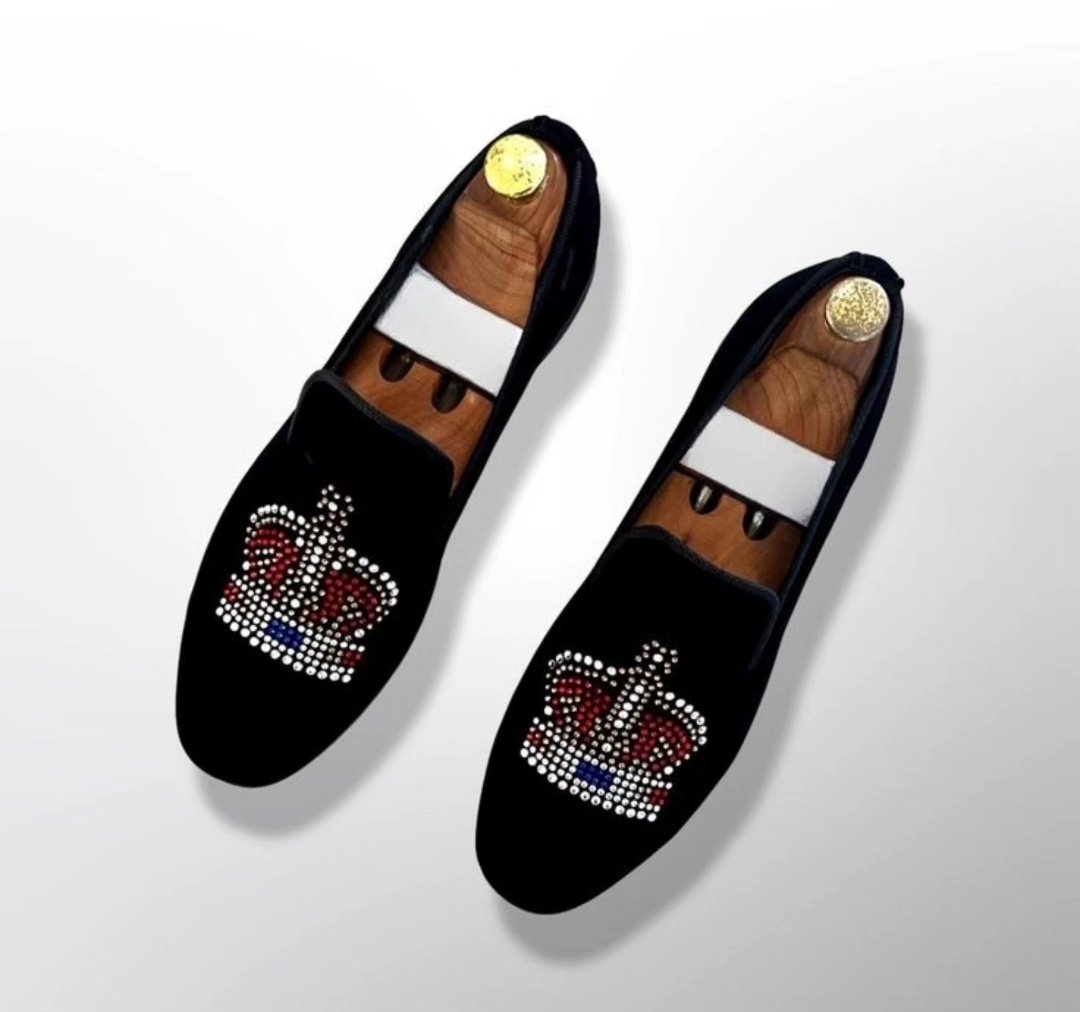 Rhinestone Loafers