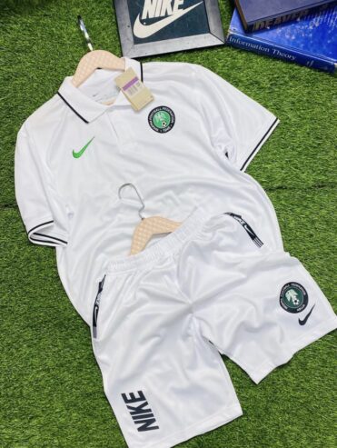 Super eagle’s pre match kit and official polo