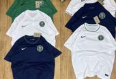 Super eagle’s pre match kit and official polo