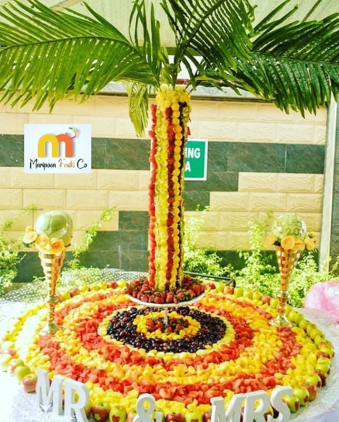 Healthy fruits desert