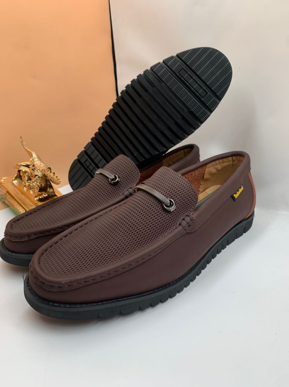 Brown skin male sneakers