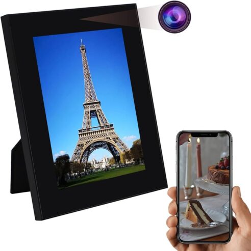 Indoor Hidden Security Nanny Cam Picture Frame Motion Detector Spy Camera with Audio and Video Recording