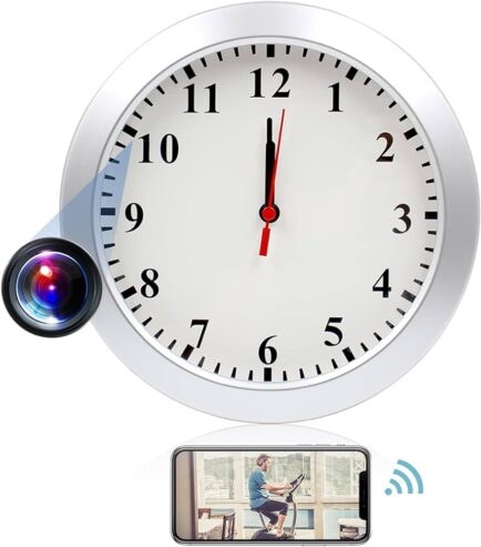 Wall Clock Wifi IP Spy Hidden Surveillance Security Camera