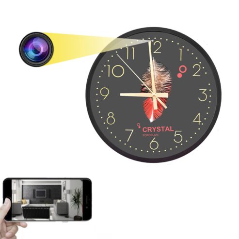 Wifi Wall Clock Camera