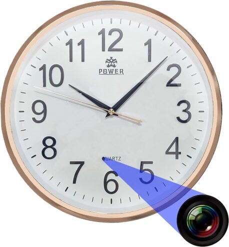 Wifi Wall Clock Camera