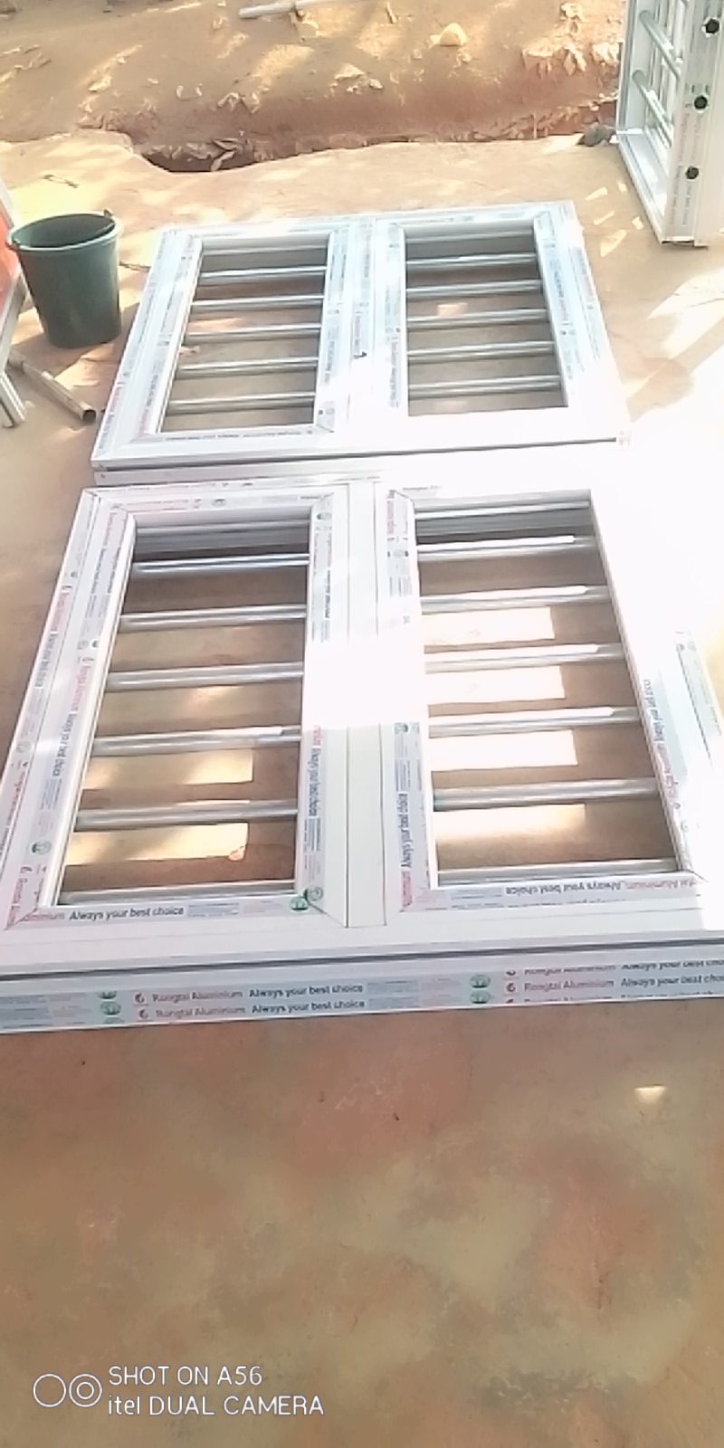 Aluminium windows and doors
