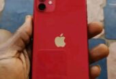 Clean red color apple iPhone 11