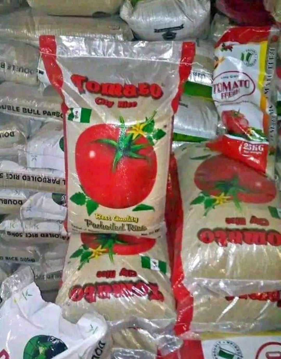 CUSTOM AUCTION OF BAGS OF RICE