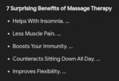 Mobile massage services for overall wellbeing and healthy lifestyle