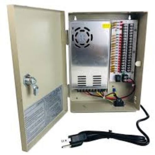 18 way cctv powe distribution unit