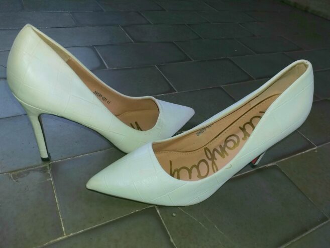 White female heel