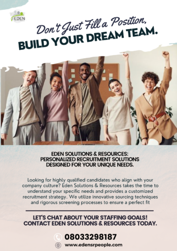 Don’t Just Fill a Position, Build Your Dream Team.