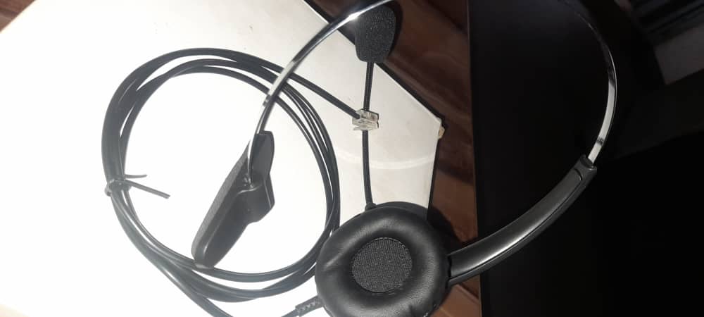 Call centre headsets