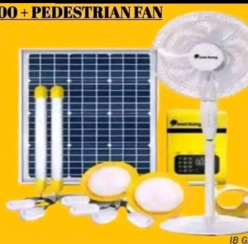 Sun king home 600 with standing fan