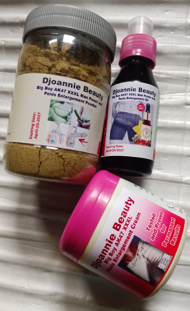 Big Boy AK 47 XXXL Penis Enlargement Cream, Oil and Powder Combo