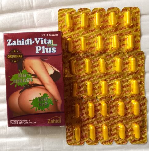 Zahidi Vita Plus Capsule Big Hips Plus Big Breast Enlargement