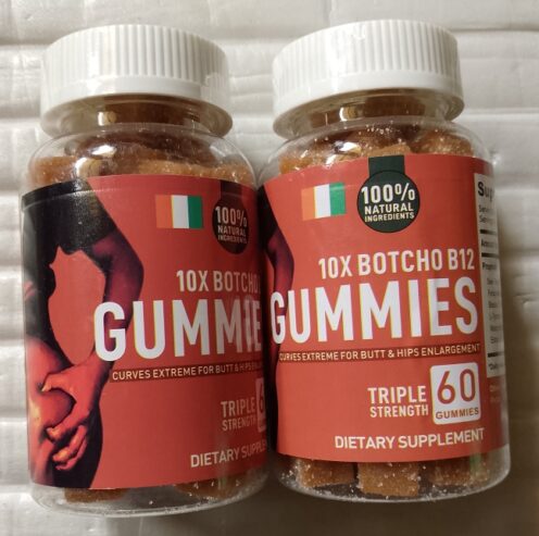 10x Botcho Gummies for Butt and Hips Enlargement