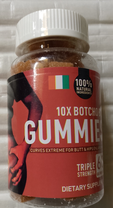 10x Botcho Gummies for Butt and Hips Enlargement