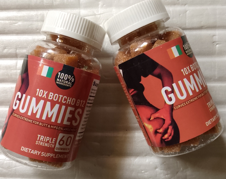 10x Botcho Gummies for Butt and Hips Enlargement