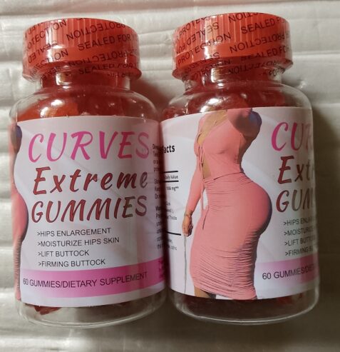 Curves Extreme Gummies for Butt and Hips Enlargement