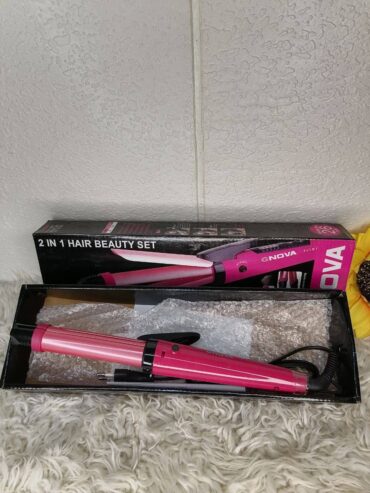 2in1 hair curler and straightener