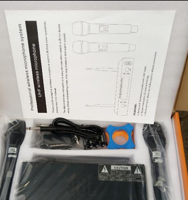 JBL VM 1000 Wireless Professional Microphone System