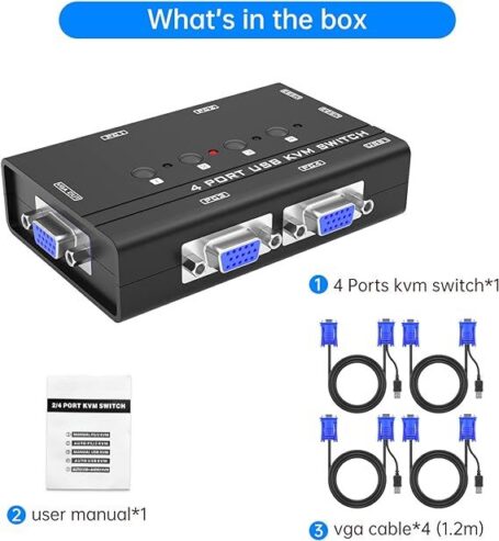 VGA KVM switch