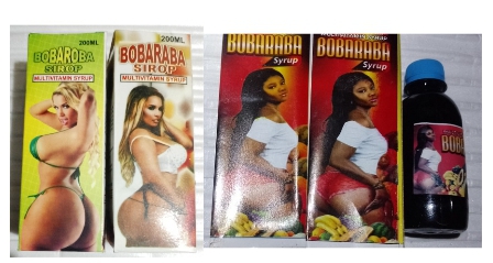 Bobaraba Syrup for Breast Enlargement -2Bottles