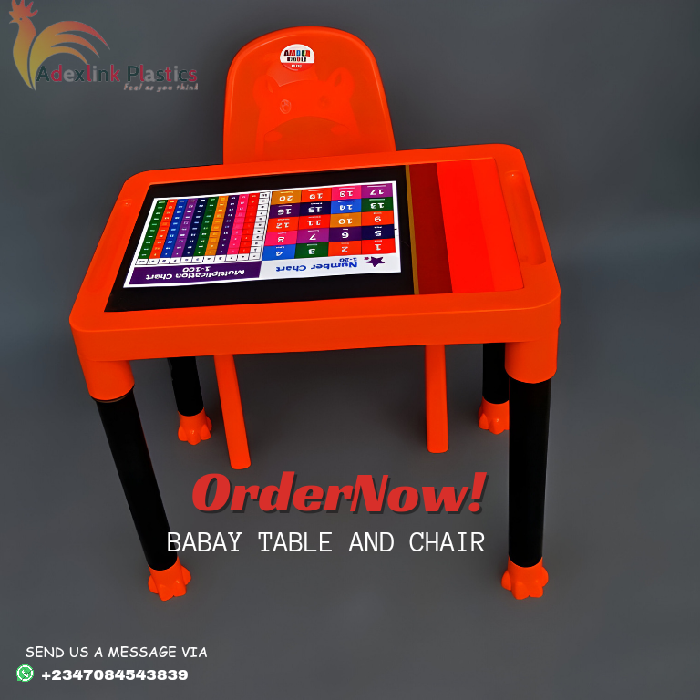 Baby Table and Chair