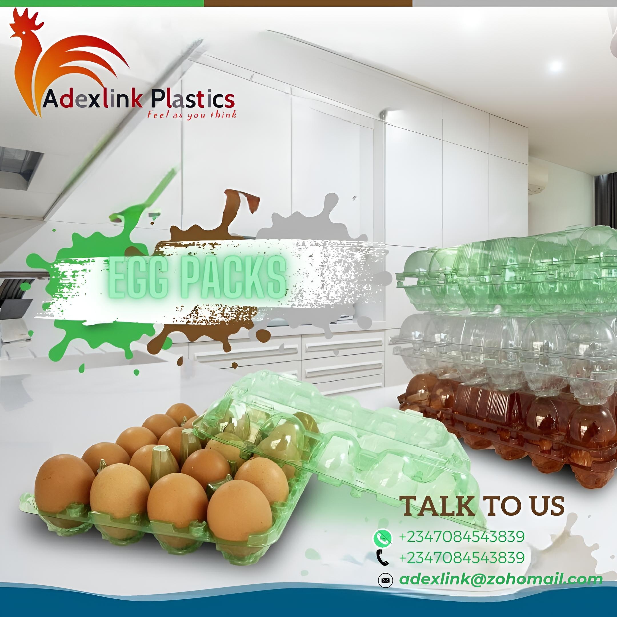 Transparent Egg Crates