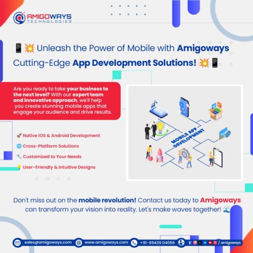 Best Mobile App Development Company – Amigoways