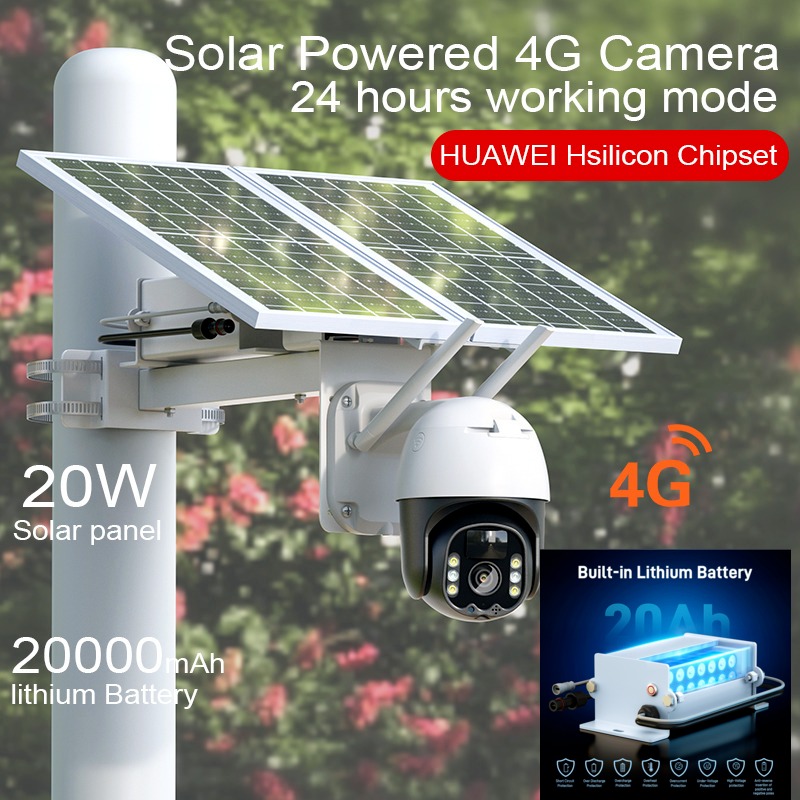 High Quality 4G Solar Camera