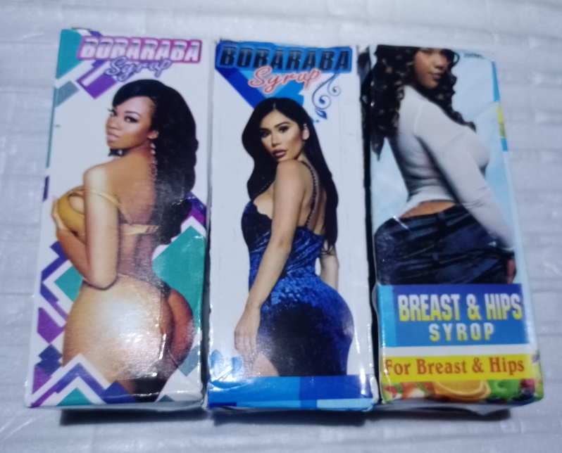 Bobaraba Syrup for Breast Enlargement -2Bottles