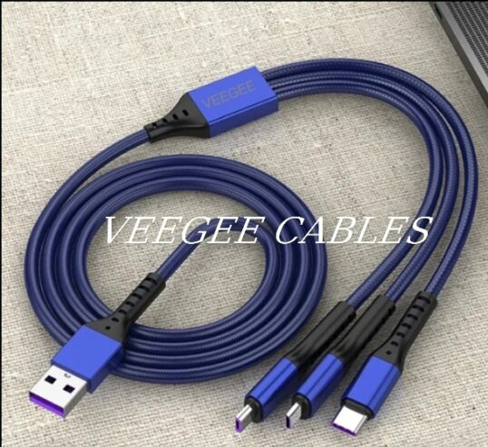 3 in 1 fast charging USB CABLE