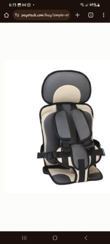 Simple style auto/car seat