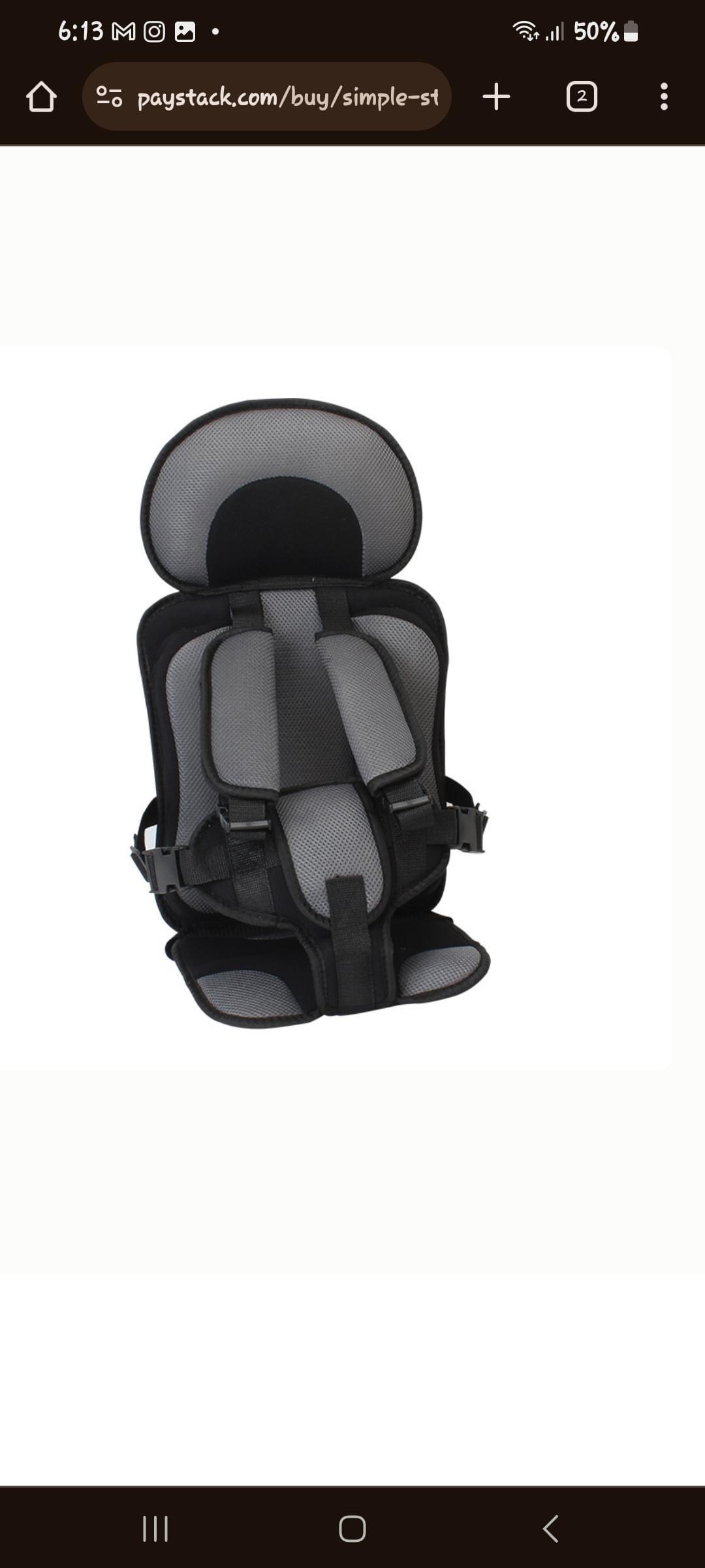 Simple style auto/car seat