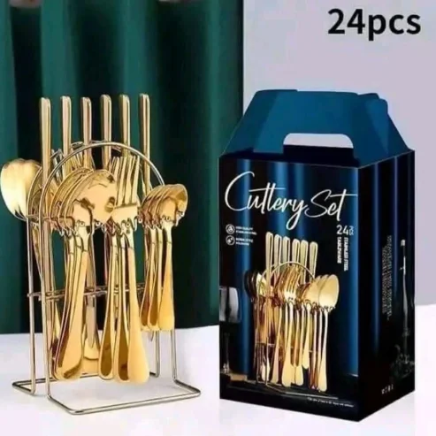 24 pcs cutlery set