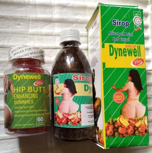 Dynewell Plus Hip Butt Enhancement and Enlargement Gummies