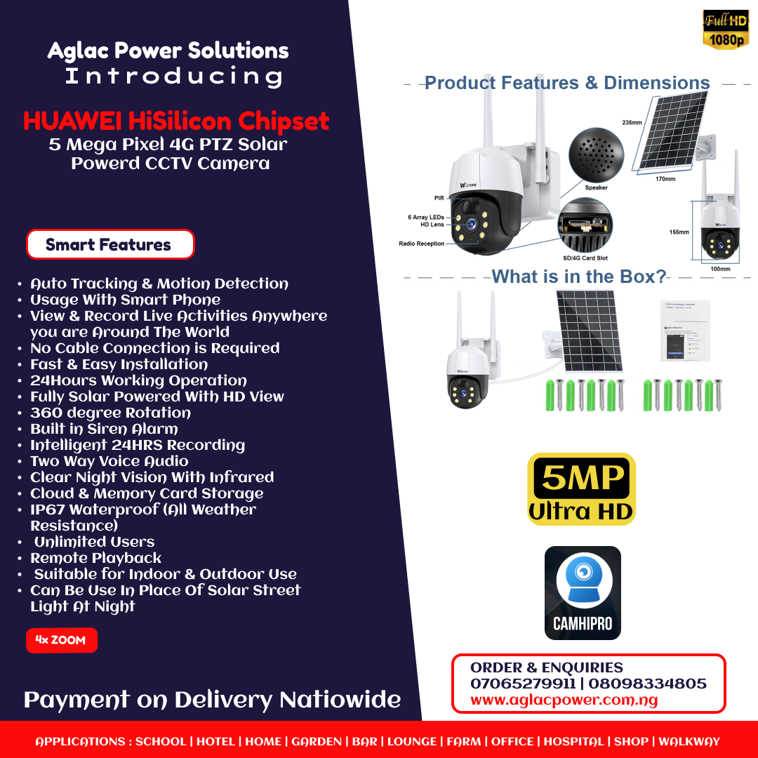 High Quality 4G Solar Camera