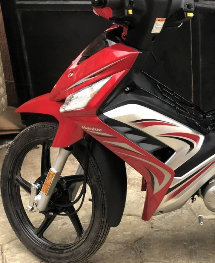 Haojue Lucky Plus 08139172907