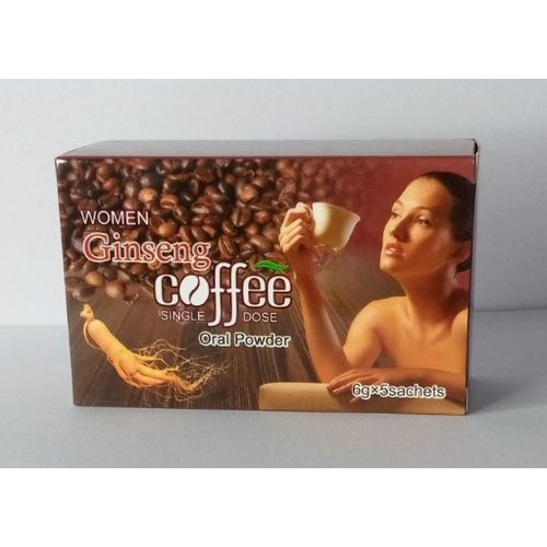 Women Ginseng Coffee Oral Powder Sex Enhancement and Libido Booster