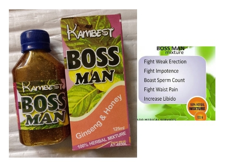 Kambest Bossman Ginseng (Honey Syrup Herbal Mixture