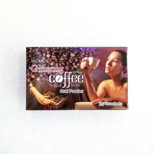 Women Ginseng Coffee Oral Powder Sex Enhancement and Libido Booster