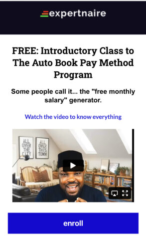 Auto Book Pay Method By Anthony Ogunde