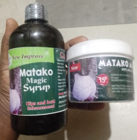 Matako Magic Syrup +Cream for Butt and Hips Enlargement